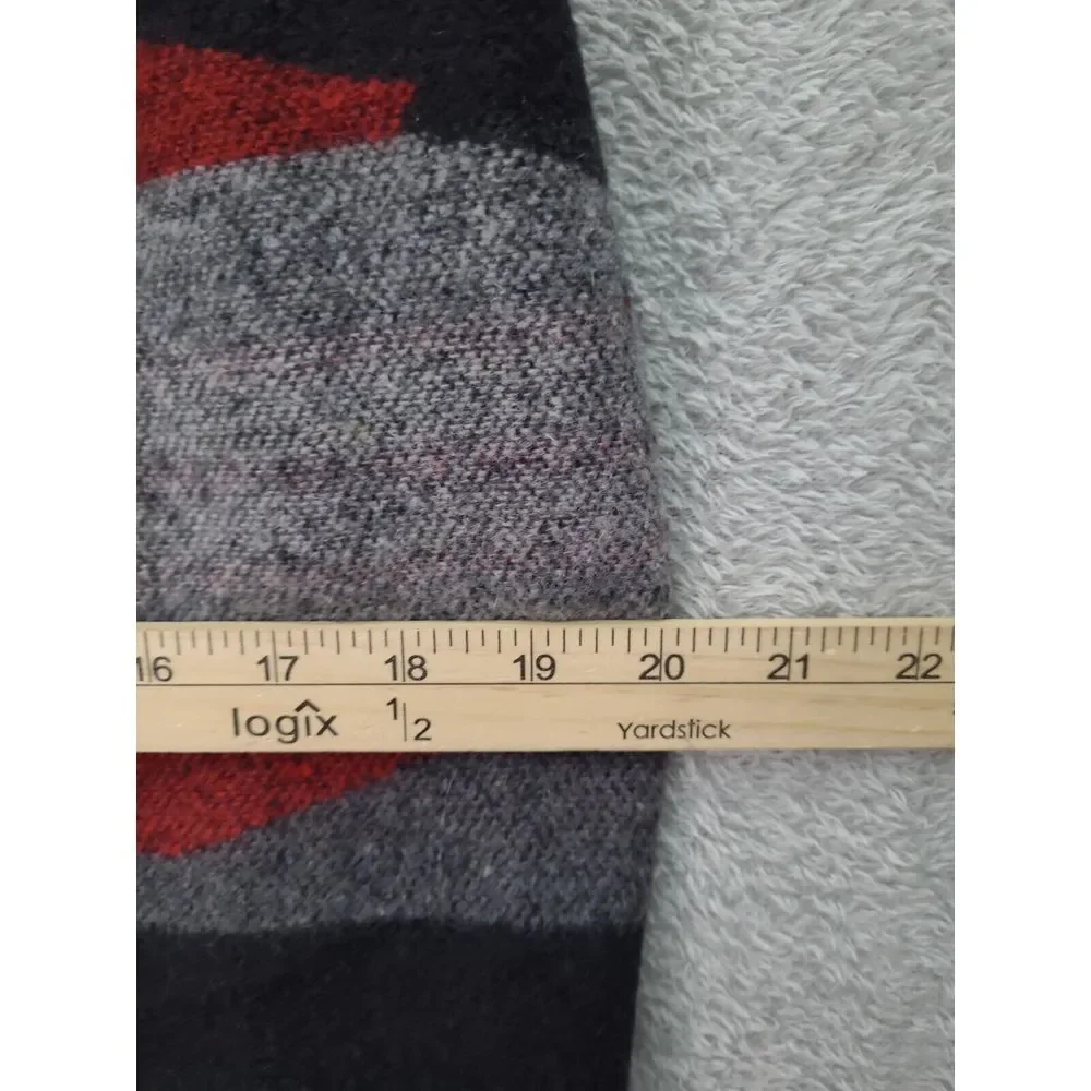 Vintage Northern Isles‎ A Line Button UP Skirt Sz 6 Aztec Pattern Wool Blend NWT